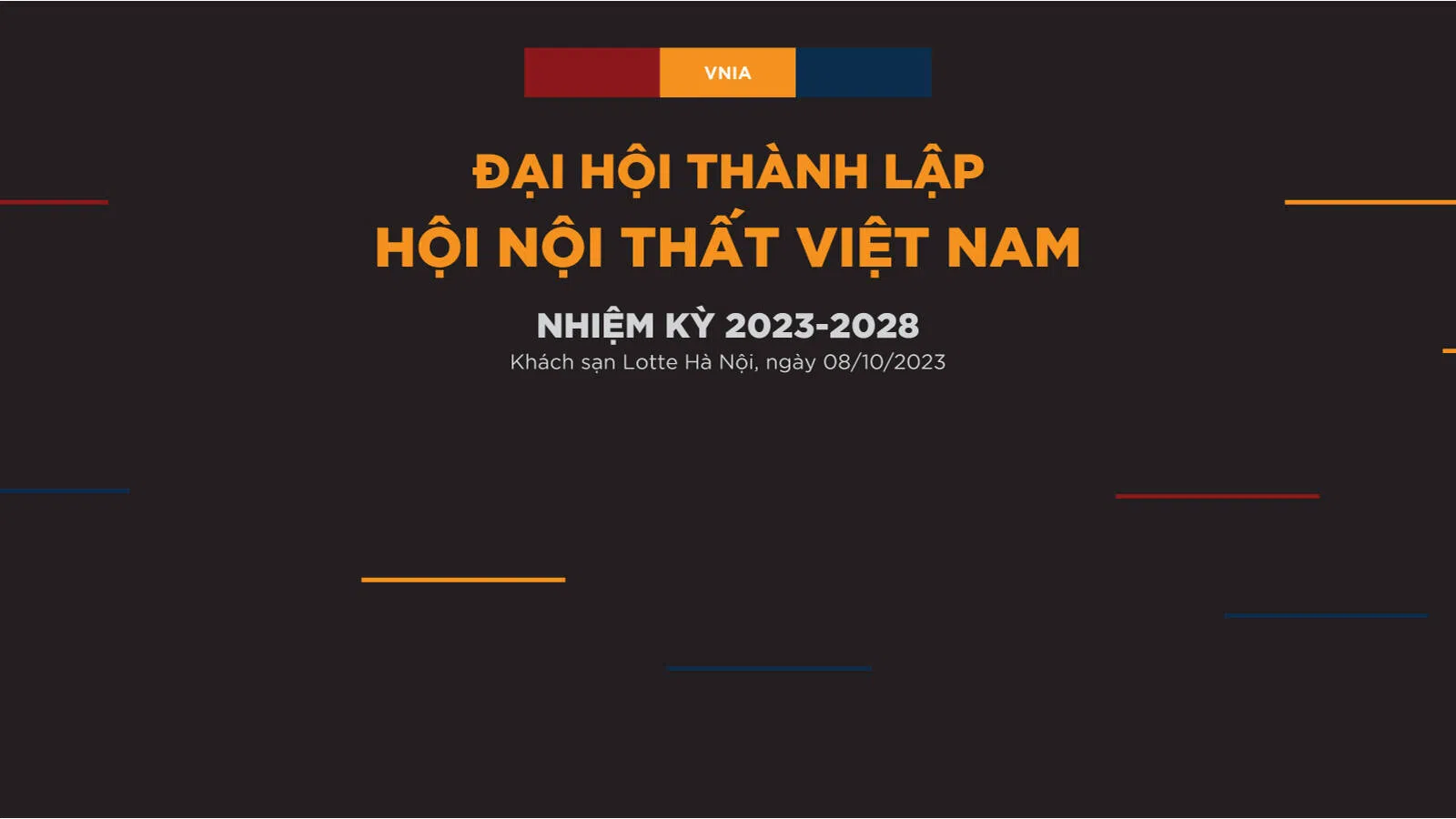 Đại hội thành lập Hội Nội thất Việt Nam nhiệm kỳ 2023 – 2028